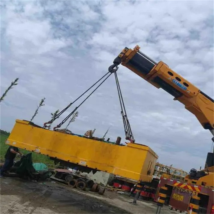 运粮湖管理区吊运集装箱的吊车