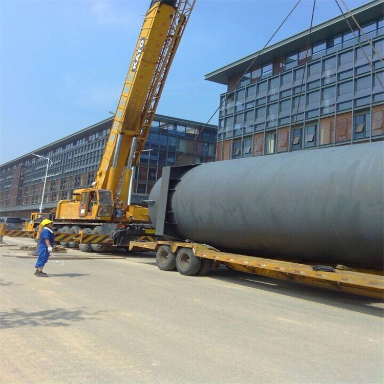 运粮湖管理区大型吊装作业